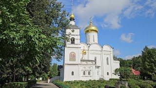 Борисоглебский мужской монастырь в г. Дмитров (Московская область). 15 августа 2024 г.