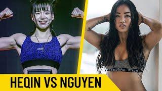 Explosive Women’s MMA Scrap  Lin Heqin vs. Bi Nguyen