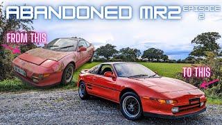 Abandoned MR2 Episode 2 - Week One Of Restoring This JDM Legend Back To It's Former Glory