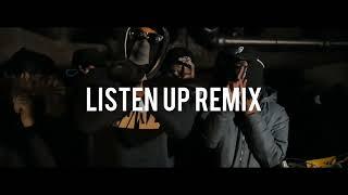 #OFB  X Bandokay X SJ - Listen Up Remix Prod. Apollo.OTB