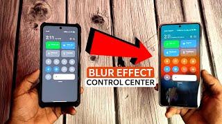 Finally Miui 12/12.5 Blurry Control Center Fixed - How To Activate Without Root