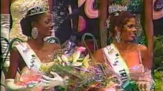 Miss Trinidad & Tobago 1998 - Crowning Moment