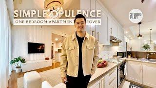 SIMPLE OPULENCE | One Bedroom Unit Makeover (51 SqM / 549 SqFt) Elegant Minimalist | Studio Ploy