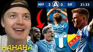 Detta är UNDERBART!! *HAHA* - Malmö vs Djurgården