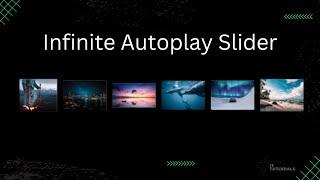 Infinite Autoplay Slider HTML/CSS | Learn coding