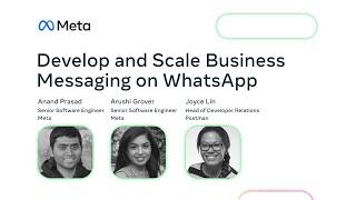 Develop and Scale Business Messaging on WhatsApp