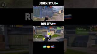 Russiya vs Uzbekistan #russia #ukraine #uzbekistan #pubgmobile #tdm