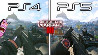 MW3 PS4 vs MW3 PS5 Graphics Comparison