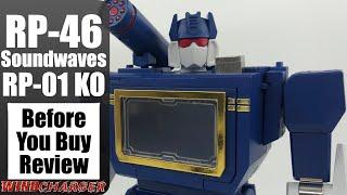 Transformers Masterpiece Review: RP-46 Soundwaves (Acoustic Wave KO)