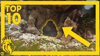 TOP 10 BEST CAVES on The Center! | ARK: Survival Ascended