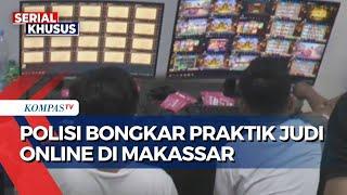 Bongkar Peran Pelaku Judi Online di Makassar, 200 Lebih Kartu Provider Diamankan | SERIAL JUDOL