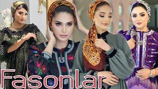 Zenan zynaty stilli moda koynek fasonlar | Women dresses | owadan türkmen fasonlar 2023