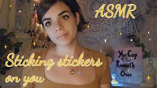 ASMR With Elo ️ | Stickers on You | Soft Spoken  | Personal Attention 