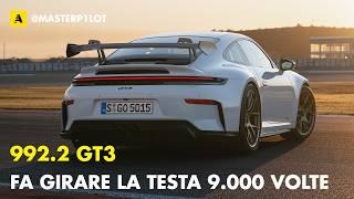 Nuova Porsche 911 GT3 2025 | A quota 9000 la 992.2 fa sognare. Da 215k euro