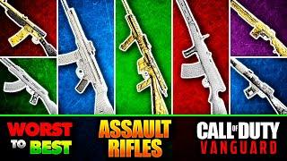 Vanguard Assault Rifles Ranked WORST to BEST!