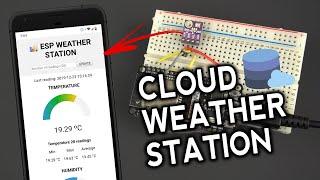 DIY Cloud Weather Station with ESP32/ESP8266 (MySQL Database and PHP)