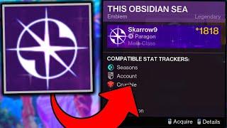 How to Get the "This Obsidian Sea" and "M:\ Start" Emblems!!