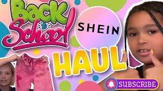 Shein Back to School Haul