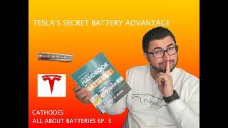 Tesla's SECRET battery advantage: The Cathode. All About Batteries EP 3