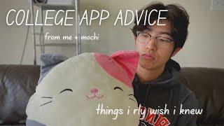 college application tips !! (things i wish i knew sooner)