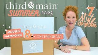 Third and Main Summer 2023 | 7 Fabulous Styles to Choose From - Contemporary to Modern Farmhouse