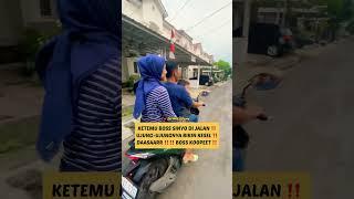 KETEMU B0SS SINY0 DI JALAN ‼️ #viral #comedy #shortvideos #dennystunt #funny