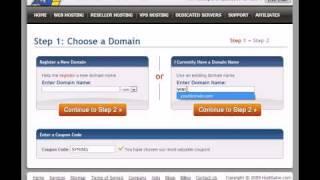 Hostgator  Tutorial- How To Signup For A Hostgator Account - Plus Specialcoupon