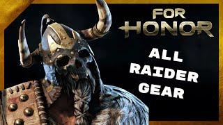 All Raider Gear (Remastered) - For Honor