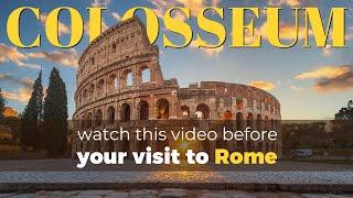 Visiting the #COLOSSEUM | Know before you go