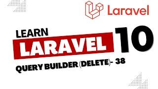 Laravel tutorial in hindi | How to delete data using query builder in Laravel #laravel