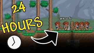 I Made a Terraria Anarchy Server For 24 Hours, This is What Happened...