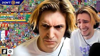 xQc Reacts to 'The r/place Situation Explained'