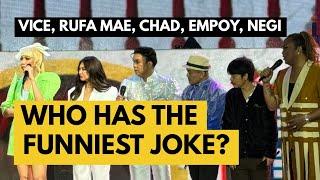 LOL: Last One Laughing PH franchise contestants give out jokes on premiere launch with Vice Ganda