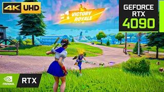Fortnite RELOAD DUOS on RTX 4090.. ( 4K Ultra Graphics RTX ON )