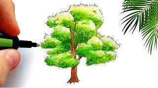 Comment dessiner un arbre ! - Adri'aile