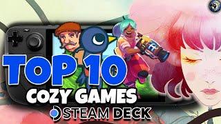 TOP 10 MUST PLAY Cozy Games On The Steam Deck In 2025!