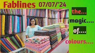 Printed &Plain Hakoba 3piece set as running material Mix'n match collections No-579