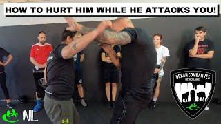 HOW TO HURT HIM WHILE HE ATTACKS YOU!
