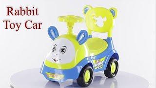 Fun Ride Kids Push Car Rabbit Toy Car