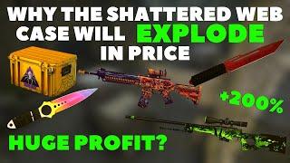 SHATTERED WEB CASE WILL BE CSGO's BEST INVESTMENT OF 2021 | HUGE PROFIT?