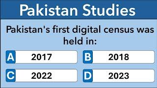 Top 30 Must-Know Pakistan Studies MCQs for Exams & Interviews