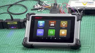 How to use VIDENT iSmart800 Pro Read VW Simos 18.1 Date with Godiag GT105 Plus GT107