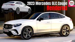 2023 Mercedes GLC Coupe Rendered