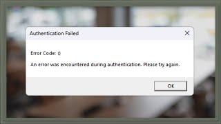 Roblox Error Code 0 - Authentication Failed - An Error Was Encountered During Authentication -2023