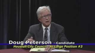 Doug Peterson Interview with Houston League of Women Voters