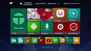 Android TV Box A95X R1,  A95X R2