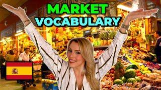 At the market - Spanish vocabulary