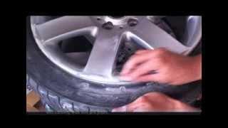 How to repair and paint alloy wheels at home with spray cans (BMW 44s) PART 1