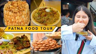 Best PATNA Food Tour (Part 2) | Chandrakala, Thekua, Biryani, Kachori & More | 4K