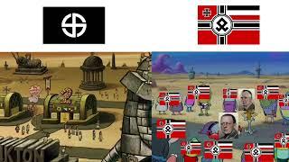 TNO countries portrayed by SpongeBob | TNO Hoi4 meme